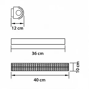 Накладной светильник Lightstar Monile 704632