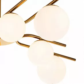 Люстра на штанге Escada Sphere 642/8P Brass