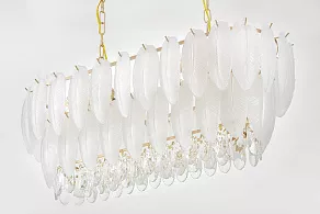 Подвесная люстра LUMINA DECO Cavalini LDP 7040-800-PR F.GD