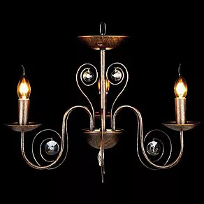 Подвесная люстра Eurosvet Tomas 60018/3 черный с золотом