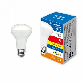 Лампа светодиодная Volpe  E27 9Вт 3000K UL-00008820