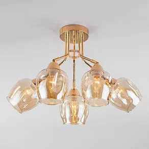 Потолочная люстра Eurosvet Marci 30164/5 золото