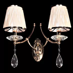 Бра LUMINA DECO Dominni LDW 9268-2 GD