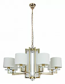 Подвесная люстра Newport 35400 35408+1/C gold без абажуров