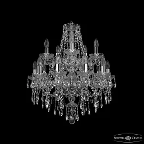 Подвесная люстра Bohemia Ivele Crystal 1415 1415/10+5/200/2d Ni