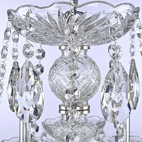 Подвесная люстра Bohemia Ivele Crystal 119 119/10+5/240 Ni