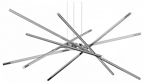 Подвесная люстра Odeon Light Fuerte 4323/84L