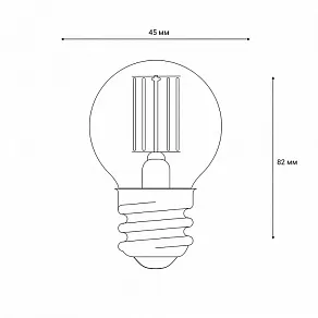 Лампа светодиодная Uniel  E27 9Вт 4000K UL-00005194