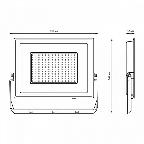 Настенно-потолочный прожектор Gauss  613100150P