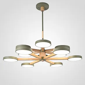 Люстра на штанге Imperiumloft TURNA Khaki TURNA-DBL01