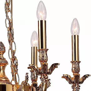 Подвесная люстра Lucia Tucci Firrnze FIRENZE 1781.6.2 antique gold