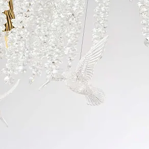 Подвесная люстра Arte Milano Веточка 230210.1000.10.E14.A2 GB BRD-CLEAR