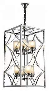 Подвесная люстра LUMINA DECO Quadrato LDP 1223-8 CHR