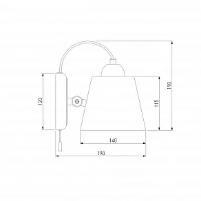 Бра Eurosvet Frozen 70083/1 золото