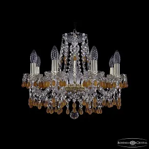 Подвесная люстра Bohemia Ivele Crystal 1410 1410/8/160 G V1003