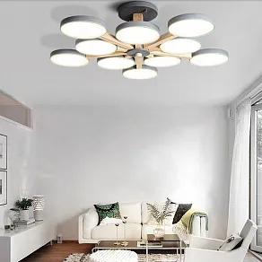 Люстра на штанге Imperiumloft TURNA Gray TURNA-B01