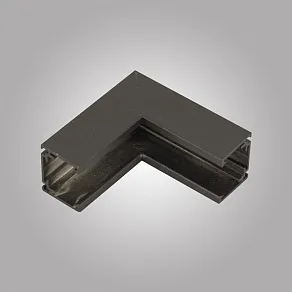 Соединитель угловой внутренний для треков накладных AM-Group  MAGNET AM504 BK