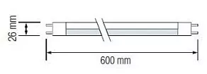 Лампа светодиодная Horoz Electric 002-001-0009 G13 9Вт 6400K HRZ00002156