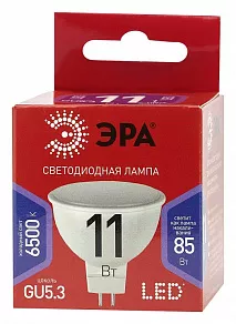 Лампа светодиодная Эра ЭКО GU5.3 11Вт 6500K Б0045347