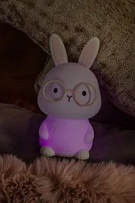 Настольная лампа-ночник Lucide Pincha Rabbit 54500/01/66