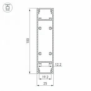 Профиль универсальный Arlight SL-LINE 033735