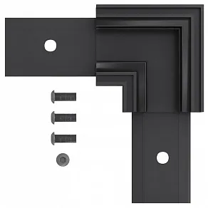 Соединитель угловой L-образный для треков накладных ST-Luce SKYLINE 48 ST1007.419.00