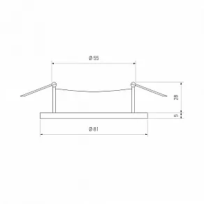 Встраиваемый светильник Elektrostandard 9210 a030077