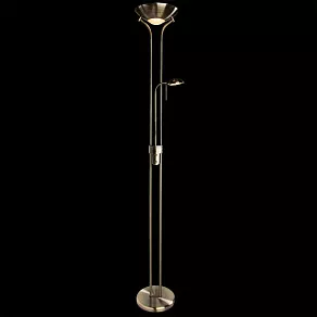 Торшер с подсветкой Arte Lamp Duetto A4329PN-2AB