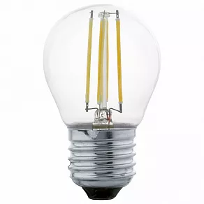 Лампа светодиодная [поставляется по 10 штук] Eglo G45 E27 4Вт 2700K 11498