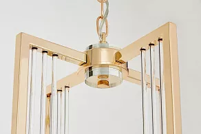 Подвесной светильник LUMINA DECO Manhattan LDP 8012-1 F.GD
