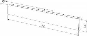 Накладной светильник Elektrostandard LINE MRL LED 1127
