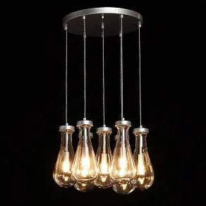 Подвесная люстра DeMarkt Крайс 15 657014007