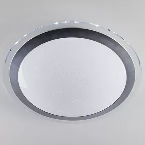 Накладной светильник Eurosvet Fusion 40003/1 LED матовое серебро