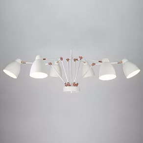 Люстра на штанге Eurosvet Loft 70084/6 белый