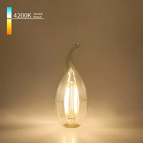 Лампа светодиодная Elektrostandard Свеча на ветру F E14 7Вт 4200K BLE1417