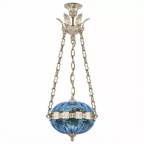 Подвесной светильник Bohemia Ivele Crystal 7100 71000P/30 GW Aquamarine/M-1H Y8