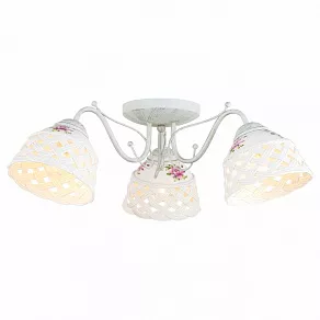 Потолочная люстра Arte Lamp Wicker A6616PL-3WG
