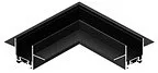 Соединитель угловой L-образный для треков встраиваемых Italline Kreator IT09-9034 black