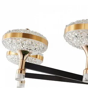 Подвесная люстра Arte Milano Ferrara-72069 273059/6 BK/GD