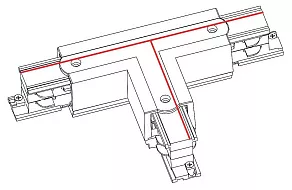 Соединитель T-образный для треков Nowodvorski Ctls Power 8244