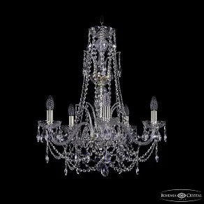 Подвесная люстра Bohemia Ivele Crystal 1411 1411/5/195/Xl-63 G