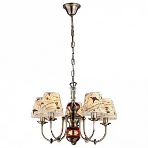 Подвесная люстра Maytoni Cruise ARM625-05-R