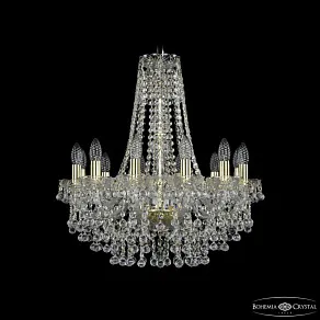 Подвесная люстра Bohemia Ivele Crystal 1409 1409/12/195/h-63 G