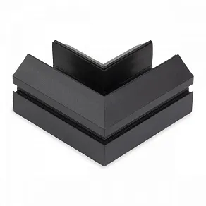 Соединитель угловой L-образный для треков встраиваемых AM-Group  MAGNET AM538 BK