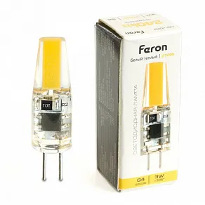 Лампа светодиодная Feron LB-423 G4 3Вт 2700K 51167