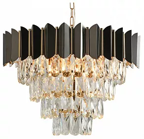 Подвесная люстра Natali Kovaltseva Darian II DARIAN II 81448/8C GOLD BLACK