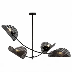 Люстра на штанге Imex MD.8378 MD.8378-4-P-BK