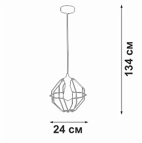 Подвесной светильник Vitaluce V2865 V2865-1/1S