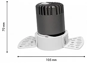 Встраиваемый светильник Favourite Mortise 4417-1C