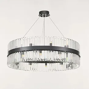 Подвесная люстра Arte Milano Белладжо 440110.840.24.G9.B1 BK